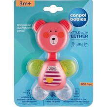 Брязкальце-прорізувач CANPOL BABIES Ведмедик (56/139_pin)