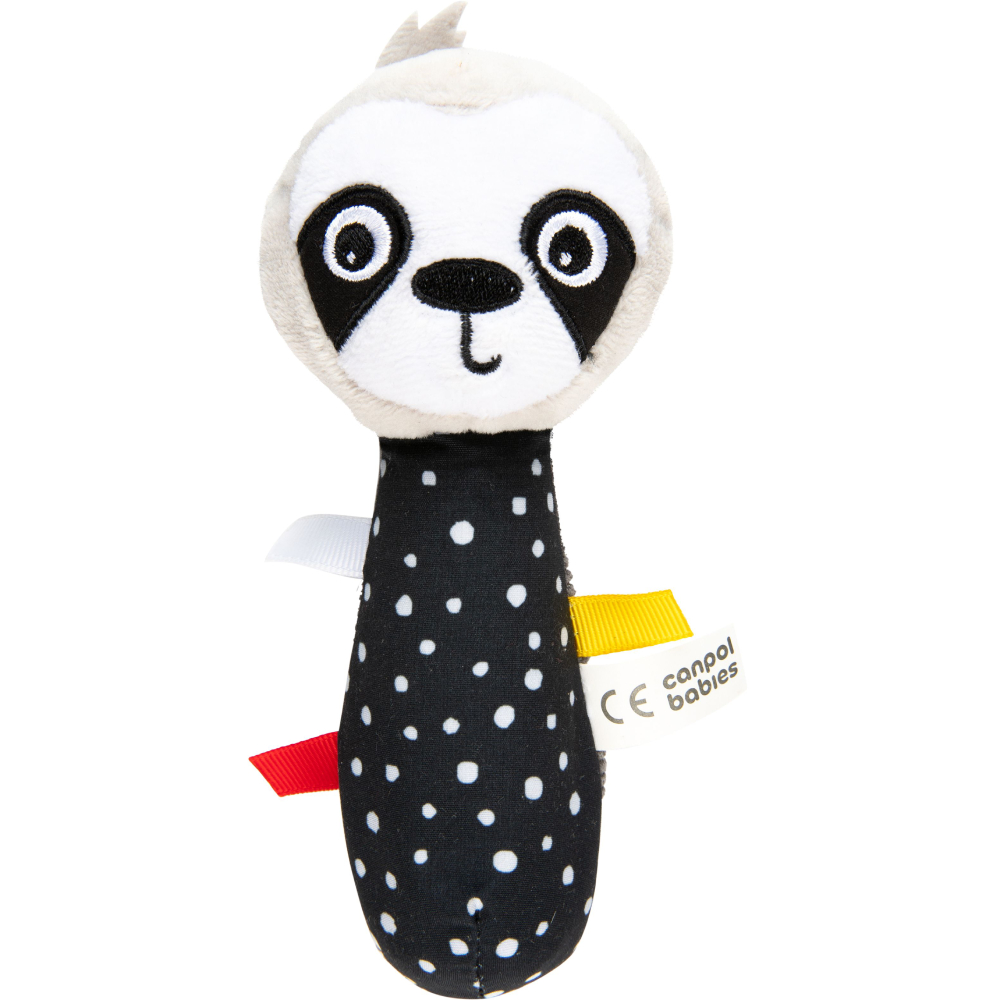 Сенсорна іграшка з пищалкою CANPOL BABIES BabiesBoo Ленивец (68/095_leni)