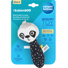 Сенсорна іграшка з пищалкою CANPOL BABIES BabiesBoo Ленивец (68/095_leni)