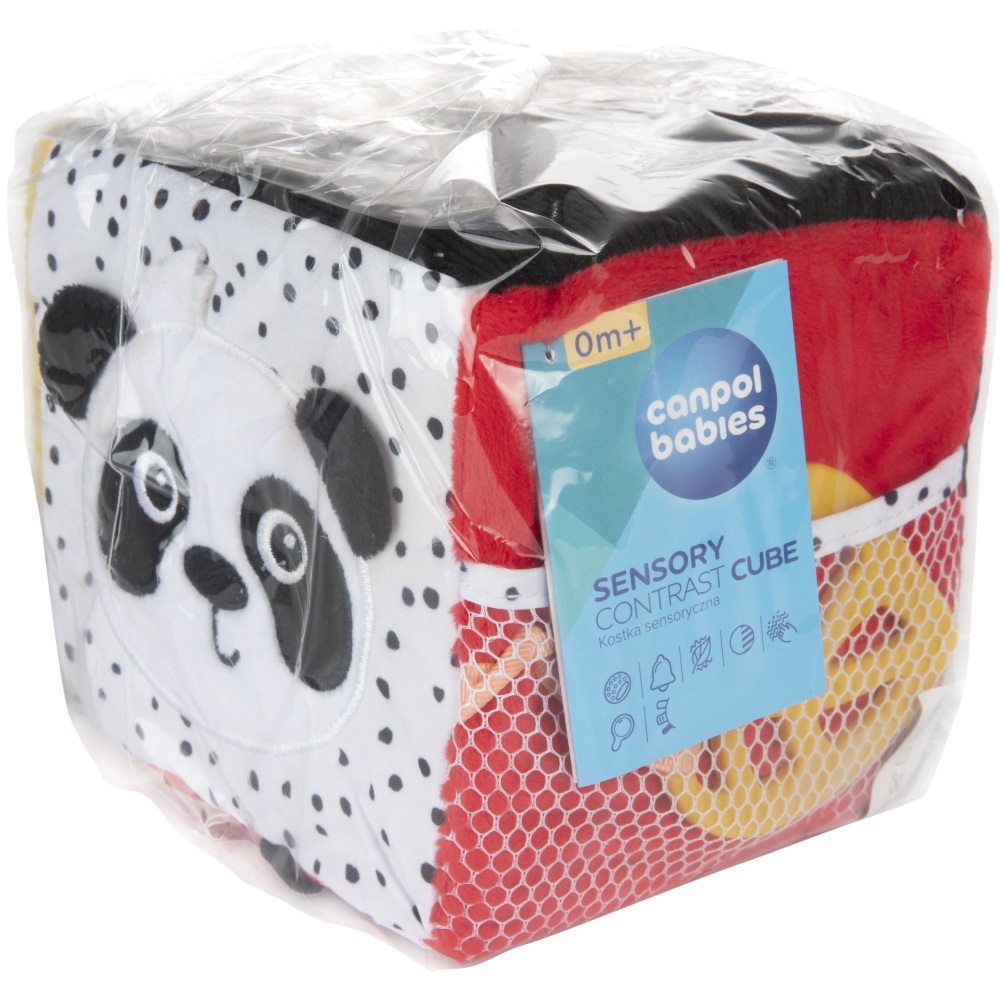 Покупка Іграшка м'який контрастний сенсорний кубик CANPOL BABIES BabiesBoo (68/098)