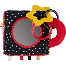 Іграшка м'який контрастний сенсорний кубик CANPOL BABIES BabiesBoo (68/098)