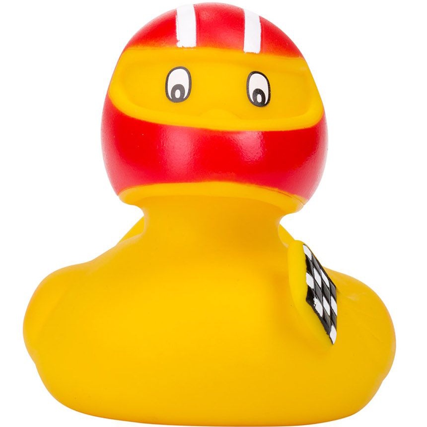 Игрушка для купания CANPOL BABIES Утенок Хоккеист (2/992_red) Возраст с рождения