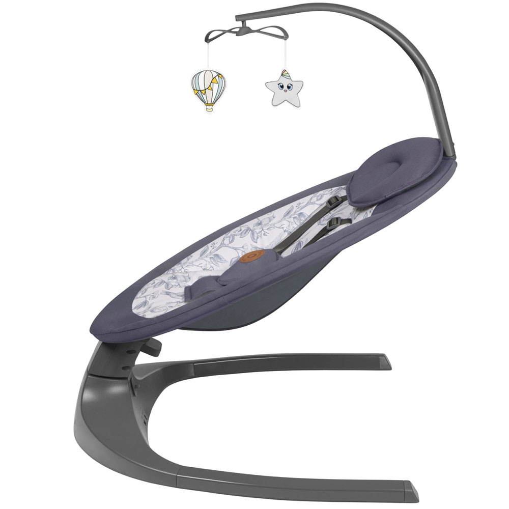 Крісло-гойдалка LIONELO Lionelo RALF GREY WHITE Для кого універсально