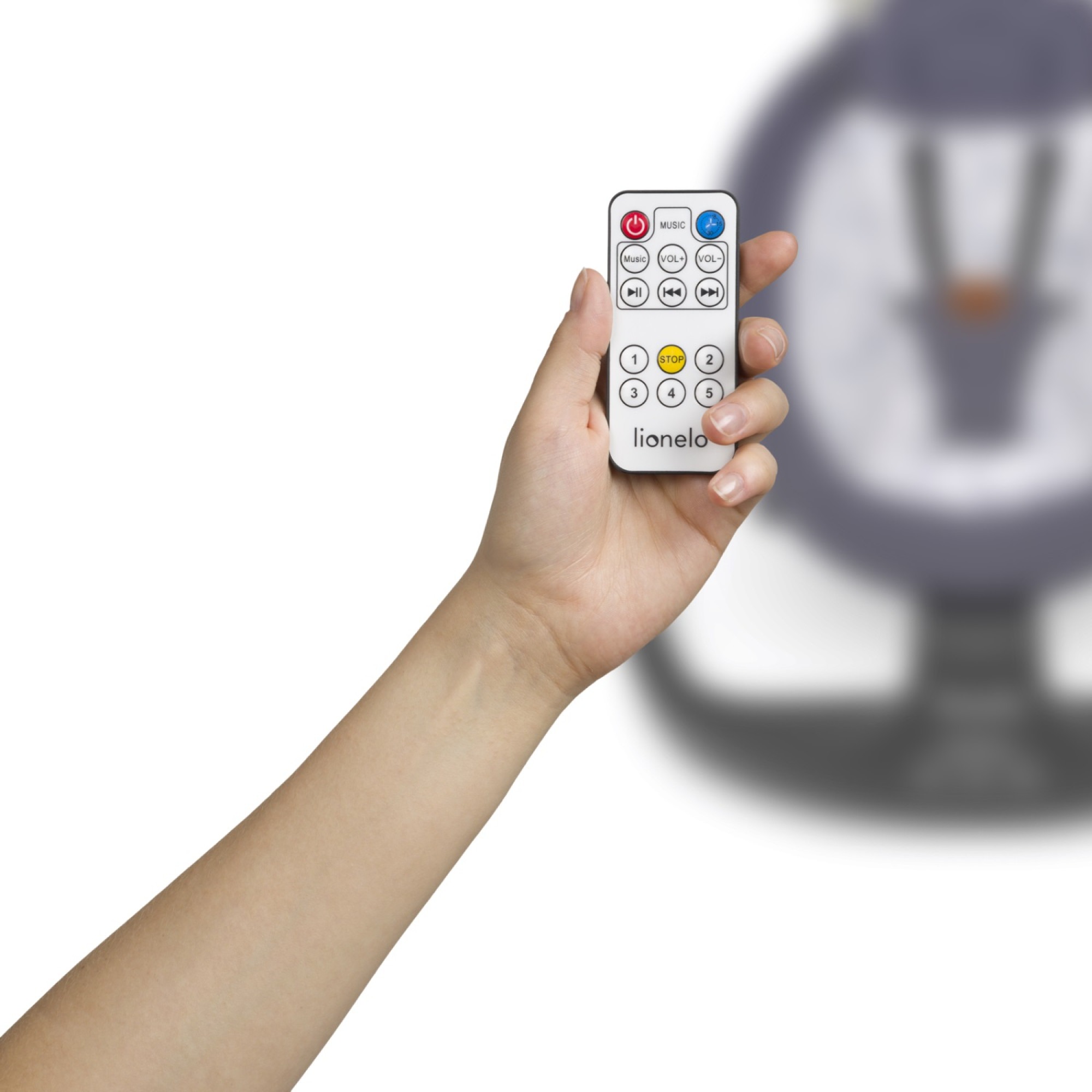 Фото 14 Крісло-гойдалка LIONELO Lionelo RALF GREY WHITE