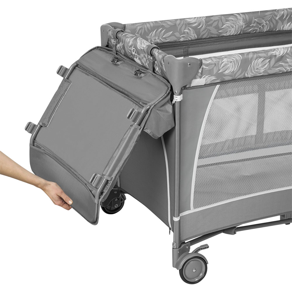 Заказать Кроватка-манеж LIONELO FLOWER GREY STONE