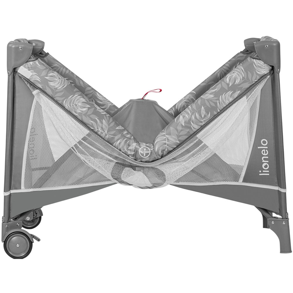 Изображение Кроватка-манеж LIONELO FLOWER GREY STONE