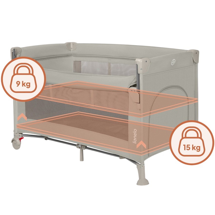 Замовити Манеж Lionelo Ellen Beige Sand