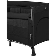 Манеж Lionelo Ellen Black Carbon