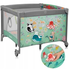 Манеж Lionelo Mille Plus Grey Green