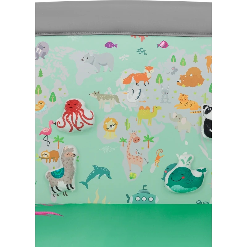 В интернет магазине Манеж Lionelo Mille Plus Grey Green