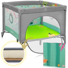 Манеж Lionelo Mille Plus Grey Green