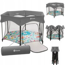 Манеж Lionelo Roel Plus Multicolor