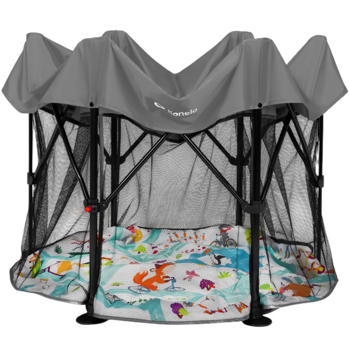 Манеж Lionelo Roel Plus Multicolor Товары для малышей манеж