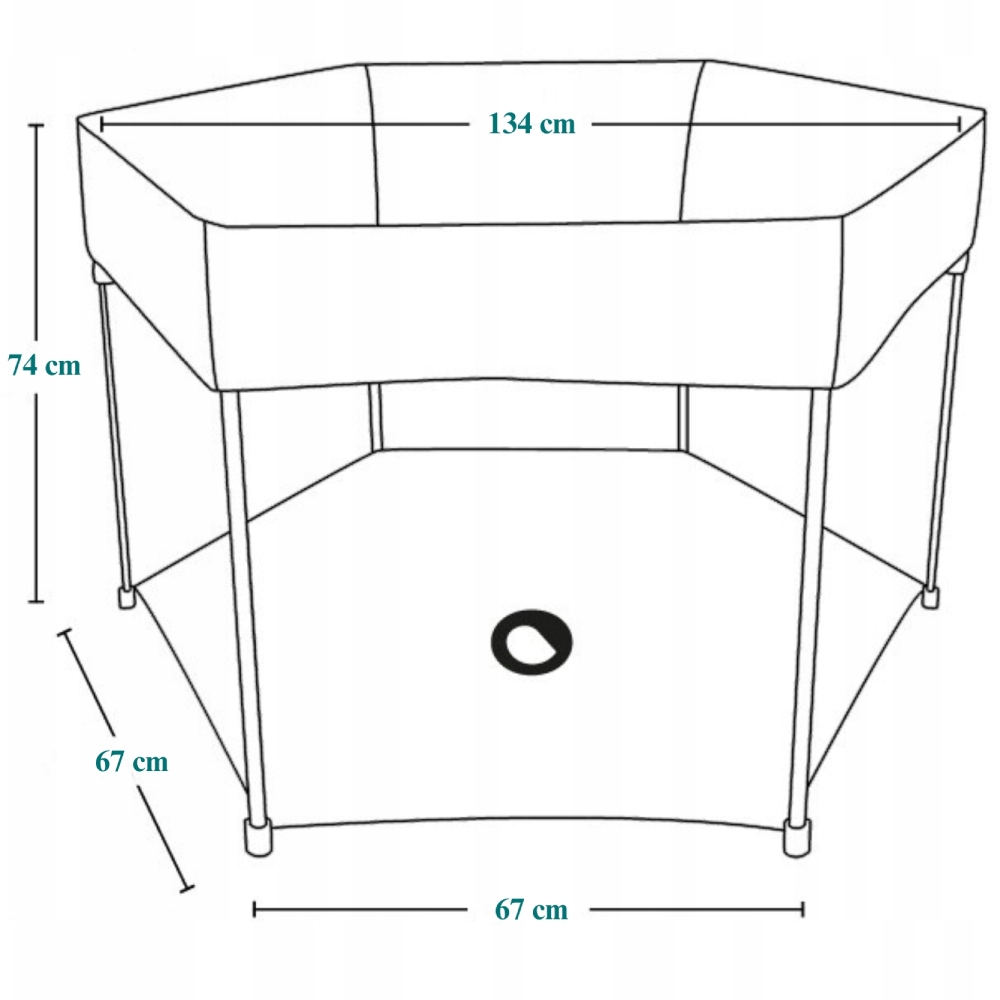 Обзор Манеж Lionelo Roel Plus Multicolor