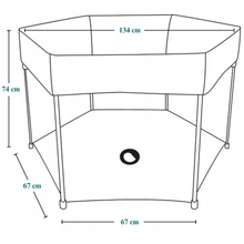 Манеж Lionelo Roel Plus Multicolor