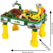 Игровой стол KLEIN John Deere Ферма с песком и водой (3948)