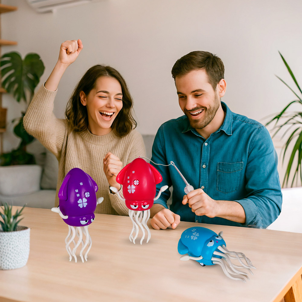 Фото Интерактивная игрушка TIKI WIKI Кальмарини Денсерини Red (158-21-UA-R)