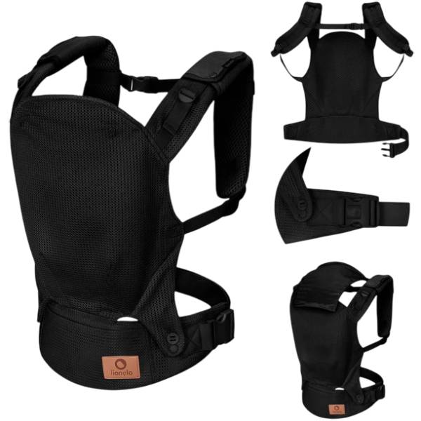 Рюкзак-кенгуру Lionelo MARGAREET AIR BLACK