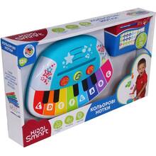 Піаніно KIDDI SMART Кольорові нотки зі світлом (4514T-KS)