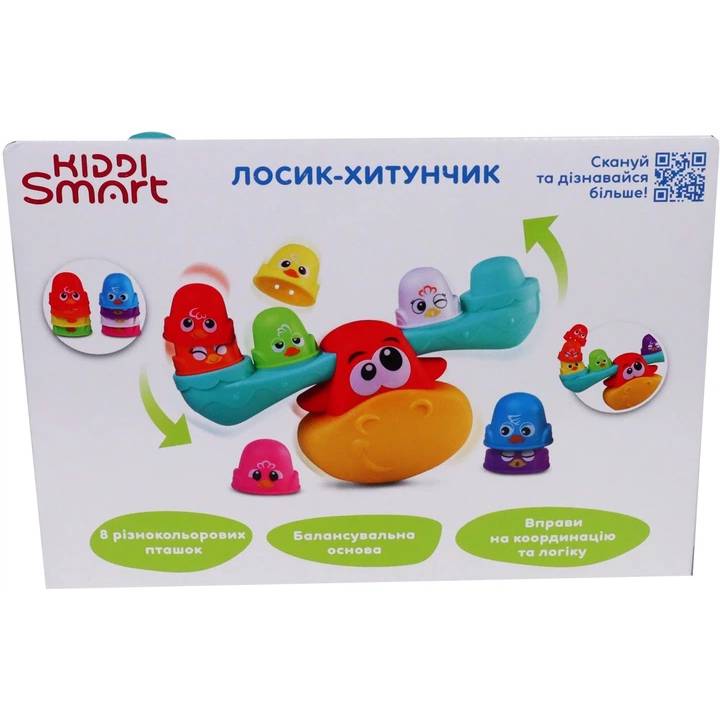 Замовити Розвиваюча іграшка-балансир KIDDI SMART Лосеня-шатун (4553-KS)
