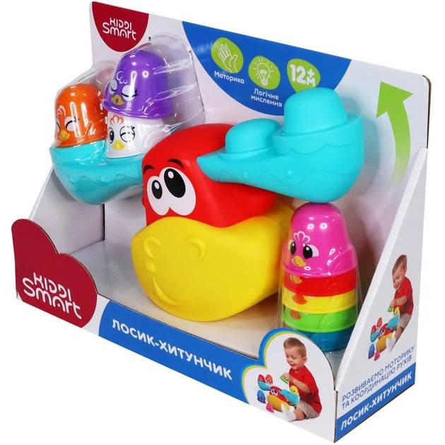 Розвиваюча іграшка-балансир KIDDI SMART Лосеня-шатун (4553-KS) Для кого універсально
