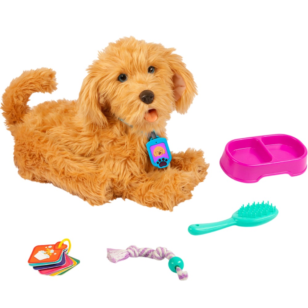 Інтерактивна іграшка MY FUZZY FRIENDS Лабрадудель Moji (18207) Іграшки з підсвічуванням, звуком інтерактивна іграшка
