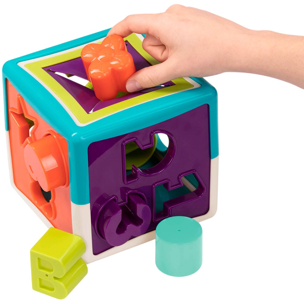 Внешний вид Сортер BATTAT LITE Умный куб (BT4577Z)