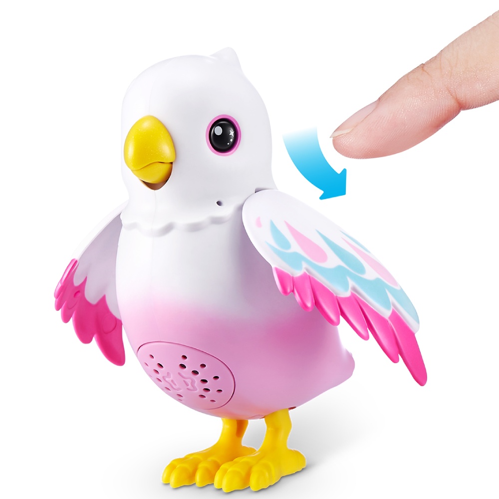 Интерактивная игрушка Pets & Robo Alive S1 Волшебная птичка Полли (9561) Вид животного птицы