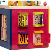 Развивающая деревянная игрушка BATTAT ЗОО-КУБ (BX1004X)