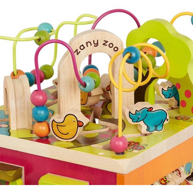 Внешний вид Развивающая деревянная игрушка BATTAT ЗОО-КУБ (BX1004X)