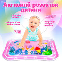 Килимок для розвитку KIDIPLAY Aquarium Pink (KPLYAQRMP)