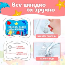 Килимок для розвитку KIDIPLAY Aquarium Pink (KPLYAQRMP)