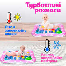 Килимок для розвитку KIDIPLAY Aquarium Pink (KPLYAQRMP)