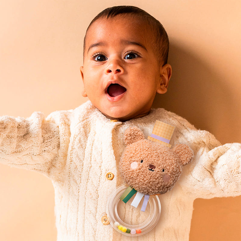 Погремушка TAF TOYS Цветущая фантазия Мишка Брендон (13555) Развивающие игрушки, центры, кресла погремушка