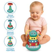 Інтерактивна іграшка KIDDI SMART Слоненя Грайко укр (1305-UK)