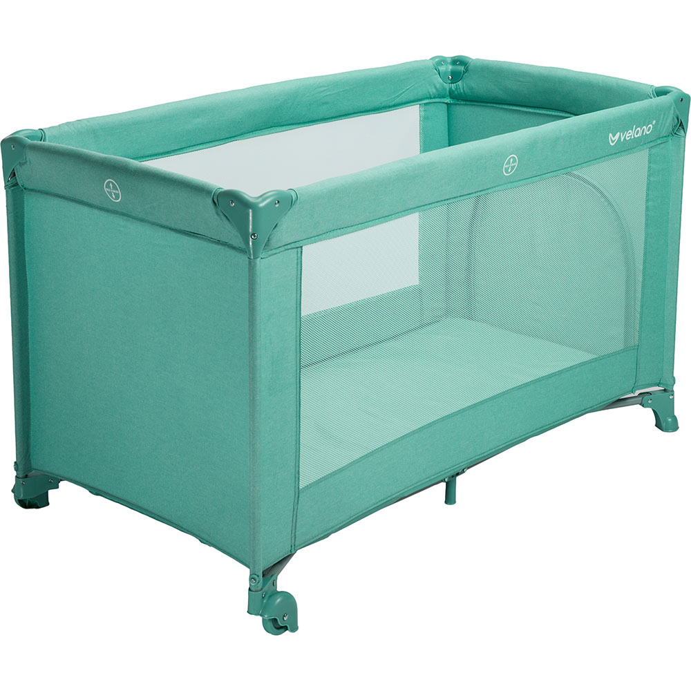 Ліжечко-манеж VELANO Flexi Mint (46155) Вік від народження