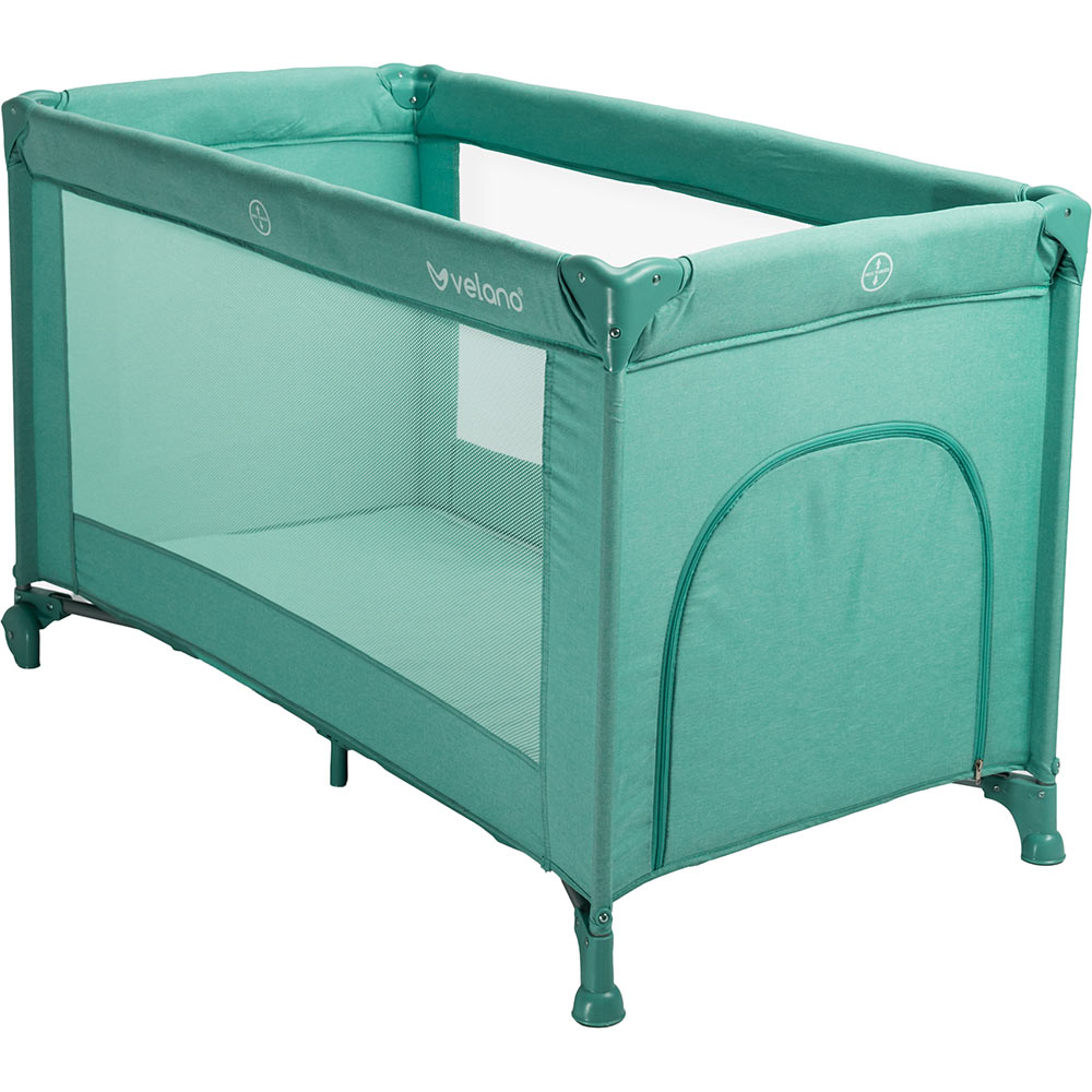 Ліжечко-манеж VELANO Flexi Mint (46155) Для кого універсально