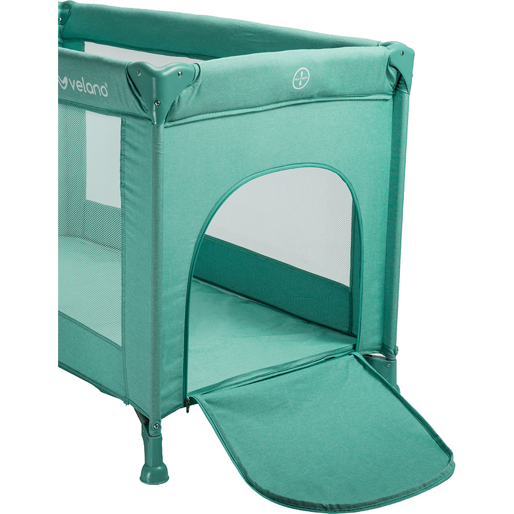 Зовнішній вигляд Ліжечко-манеж VELANO Flexi Mint (46155)