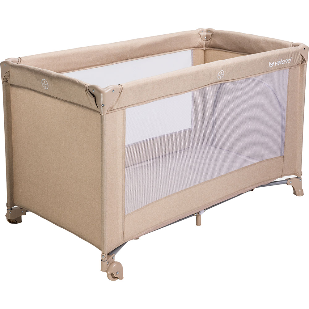 Ліжечко-манеж VELANO Flexi Beige (46157) Товари для малюків ліжечко