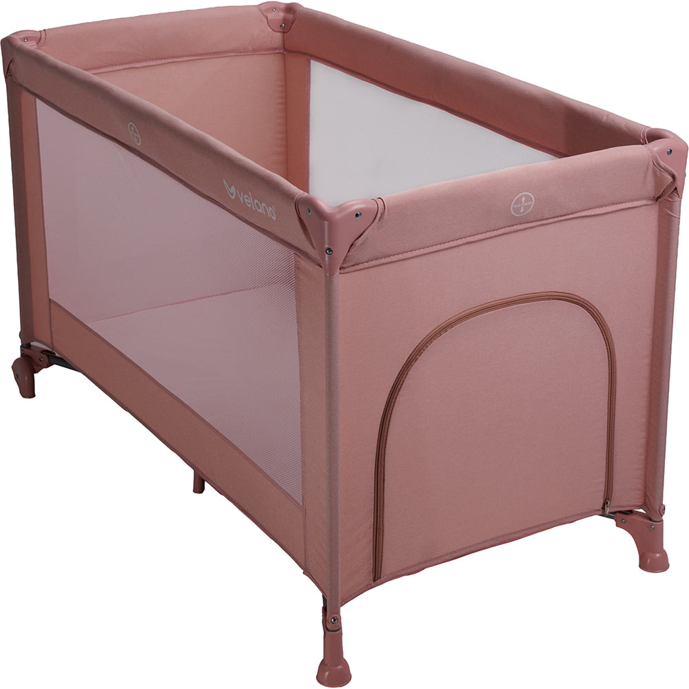 Ліжечко-манеж VELANO Flexi Pink (46158) Для кого універсально