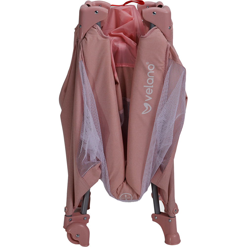 У Фокстрот Ліжечко-манеж VELANO Flexi Pink (46158)