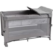 Ліжечко-манеж VELANO Tino Light Grey (46159)