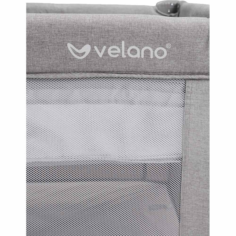 Фото 14 Ліжечко-манеж VELANO Tino Light Grey (46159)