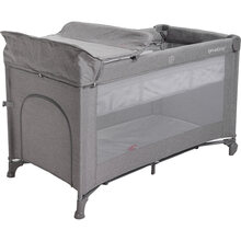 Ліжечко-манеж VELANO Tino Light Grey (46159)