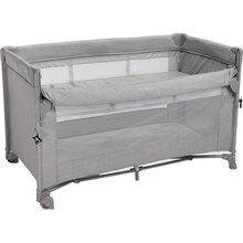 Ліжечко-манеж VELANO Tino Light Grey (46159)