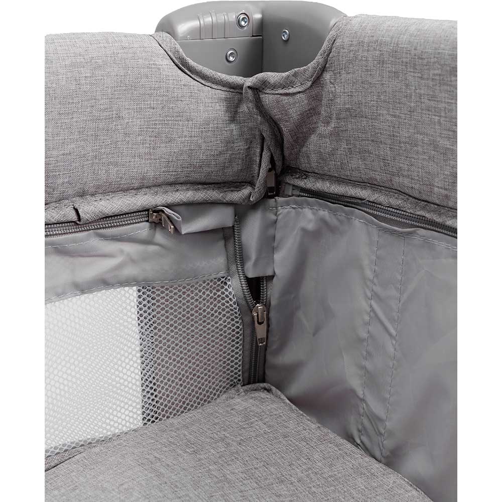 У Фокстрот Ліжечко-манеж VELANO Tino Light Grey (46159)