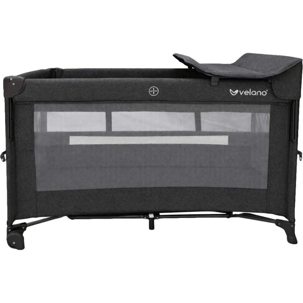 Ліжечко-манеж VELANO Tino Dark Grey (46160)