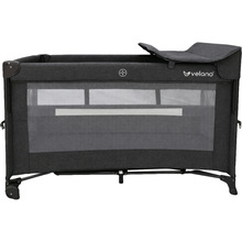 Ліжечко-манеж VELANO Tino Dark Grey (46160)