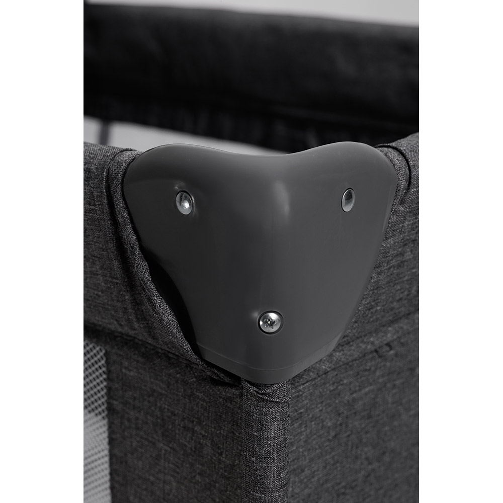 Фото Ліжечко-манеж VELANO Tino Dark Grey (46160)