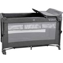 Ліжечко-манеж VELANO Tino Dark Grey (46160)